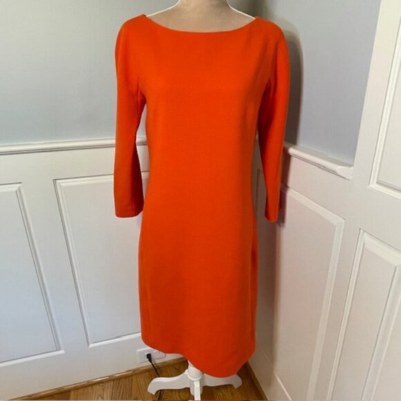 Michael Kors Wool Made in Italy MCM Minimalist Sheath Dress 8 $1590 - Picture 3 of 10